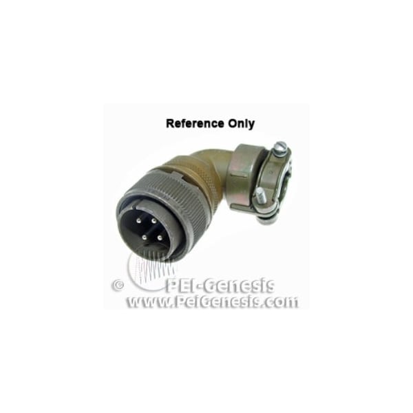 Pin & Sleeve Plug, 23 A, 50V AC, Three Phase, 3 Pole, Silver
